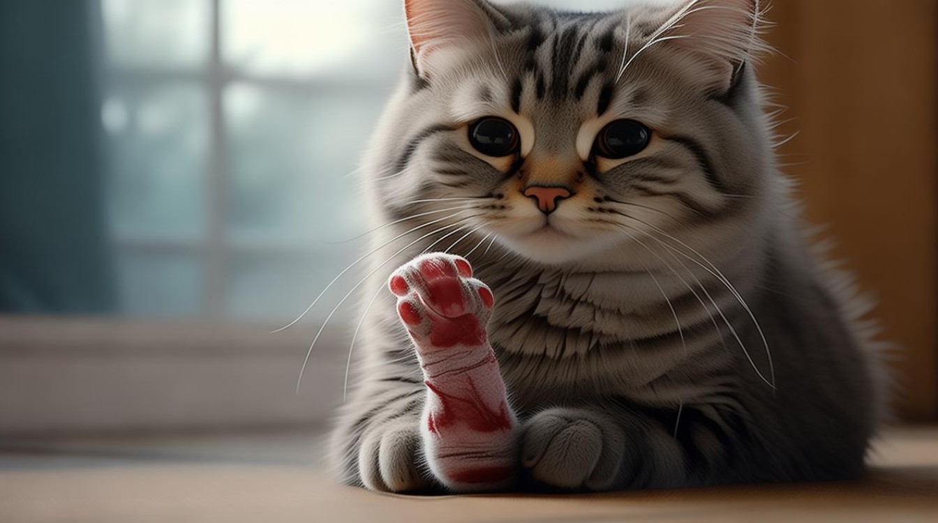 猫咪悬指受伤