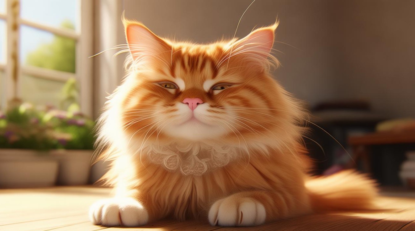 猫咪摸着身体好热