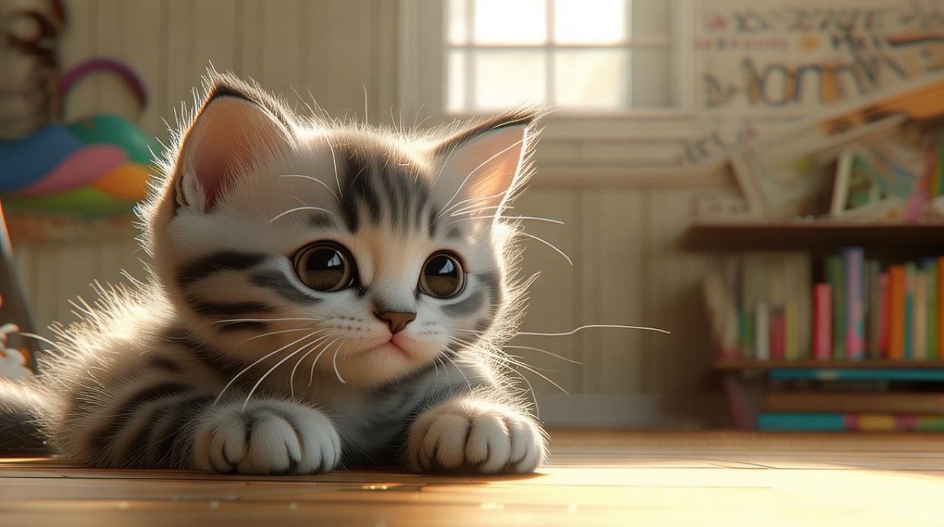 小猫咪无聊