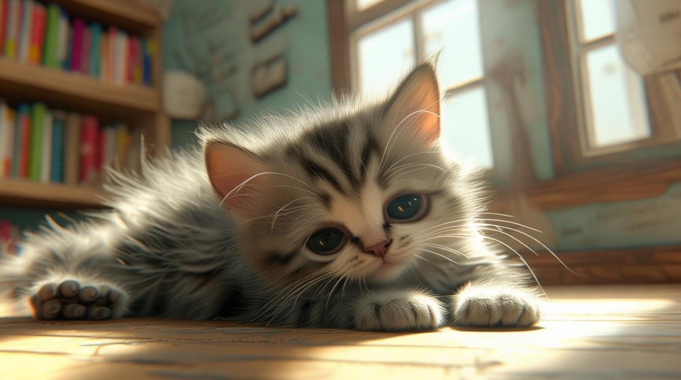 小猫咪无聊