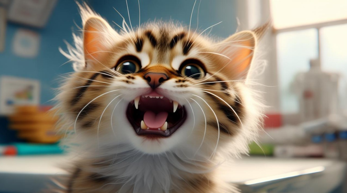 猫咪去换牙期