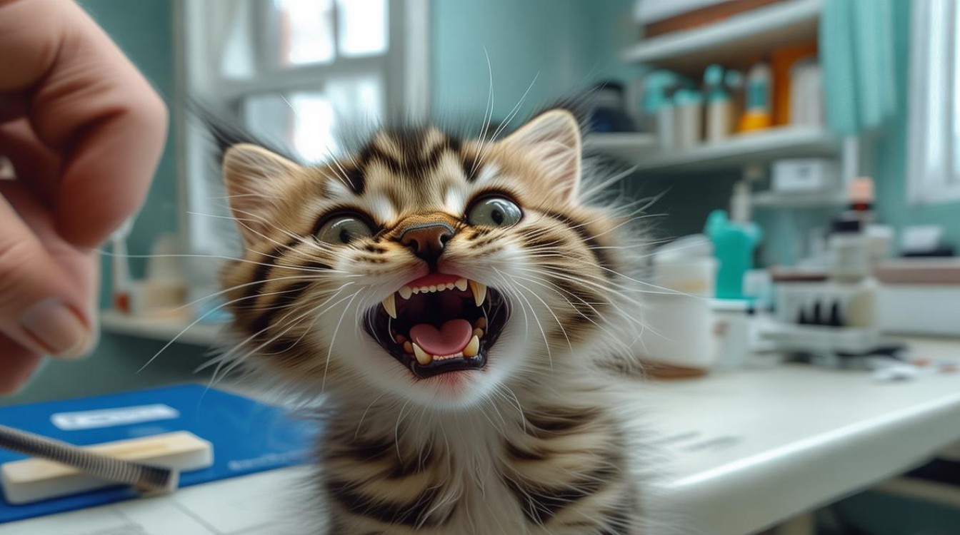 猫咪去换牙期