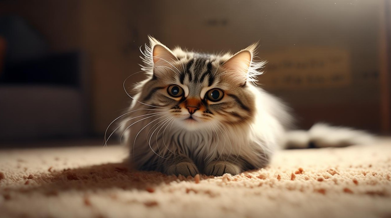猫咪吐完发抖