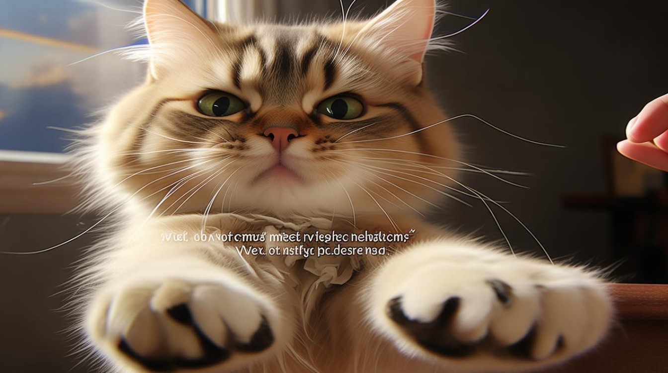 猫咪喜欢抓人玩