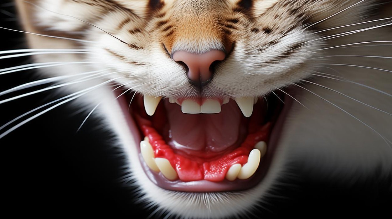 猫咪牙根处红