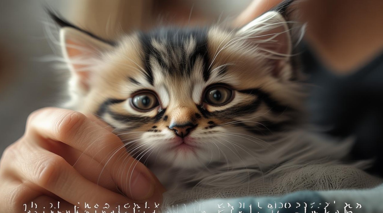 猫咪从小依赖人