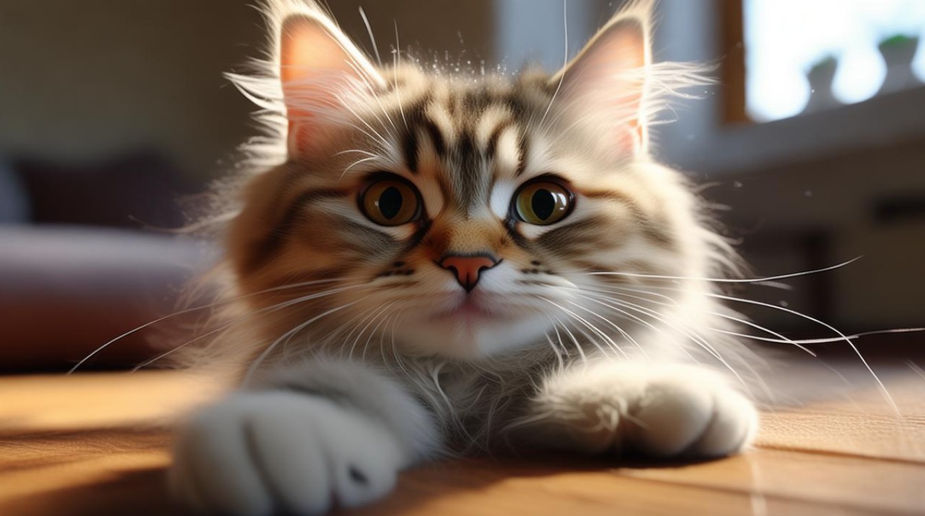 猫咪偶尔爪子抽搐