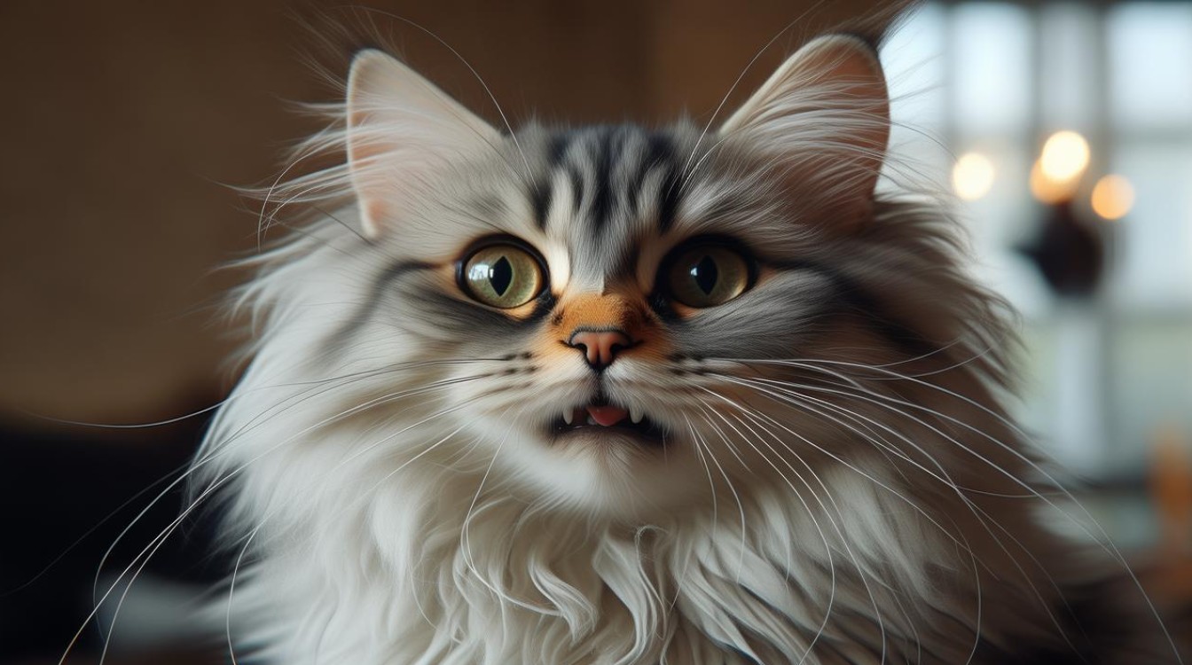 猫咪没有门牙