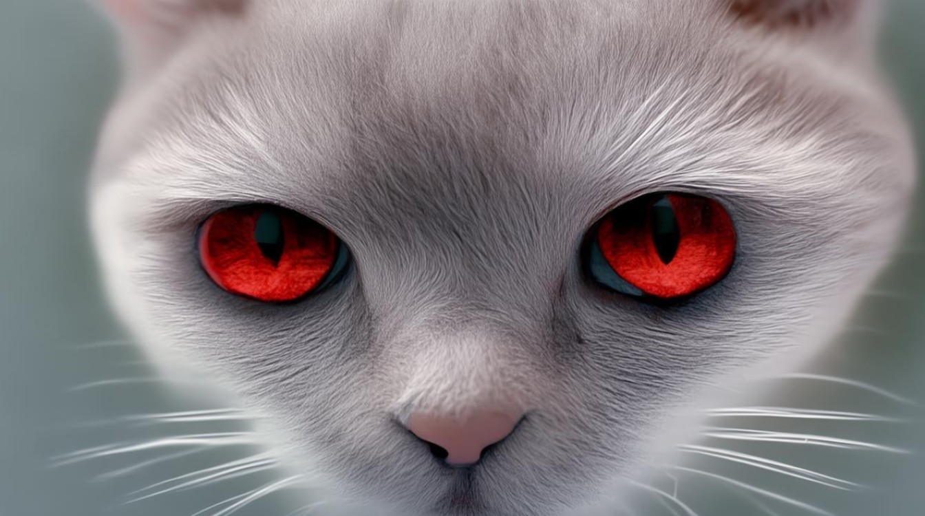猫咪眼睛附近红