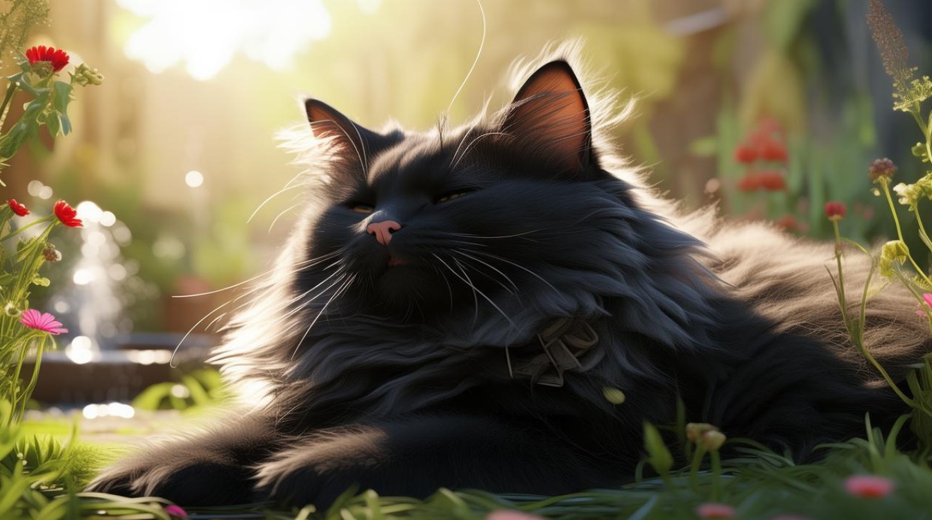 夏天猫咪鼻子发红