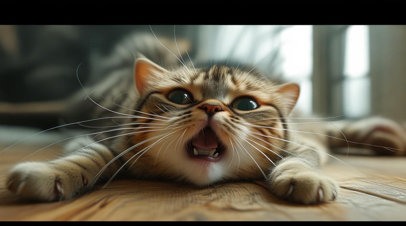 猫咪全身突然抽筋