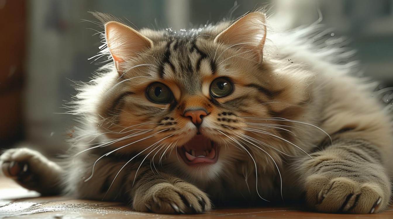 猫咪全身突然抽筋