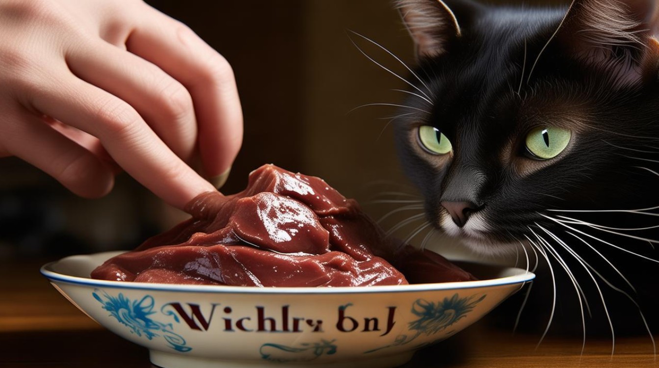 给猫咪吃鸡肝