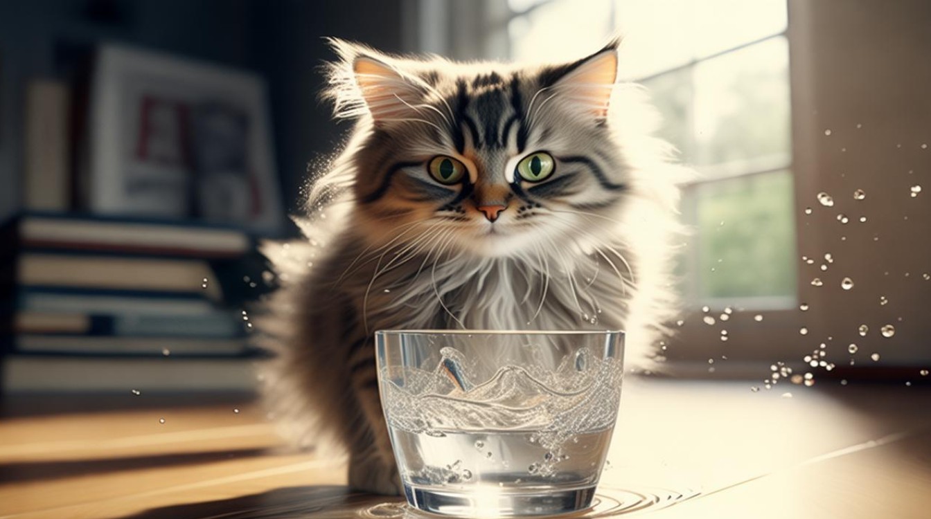 猫咪总是打翻水