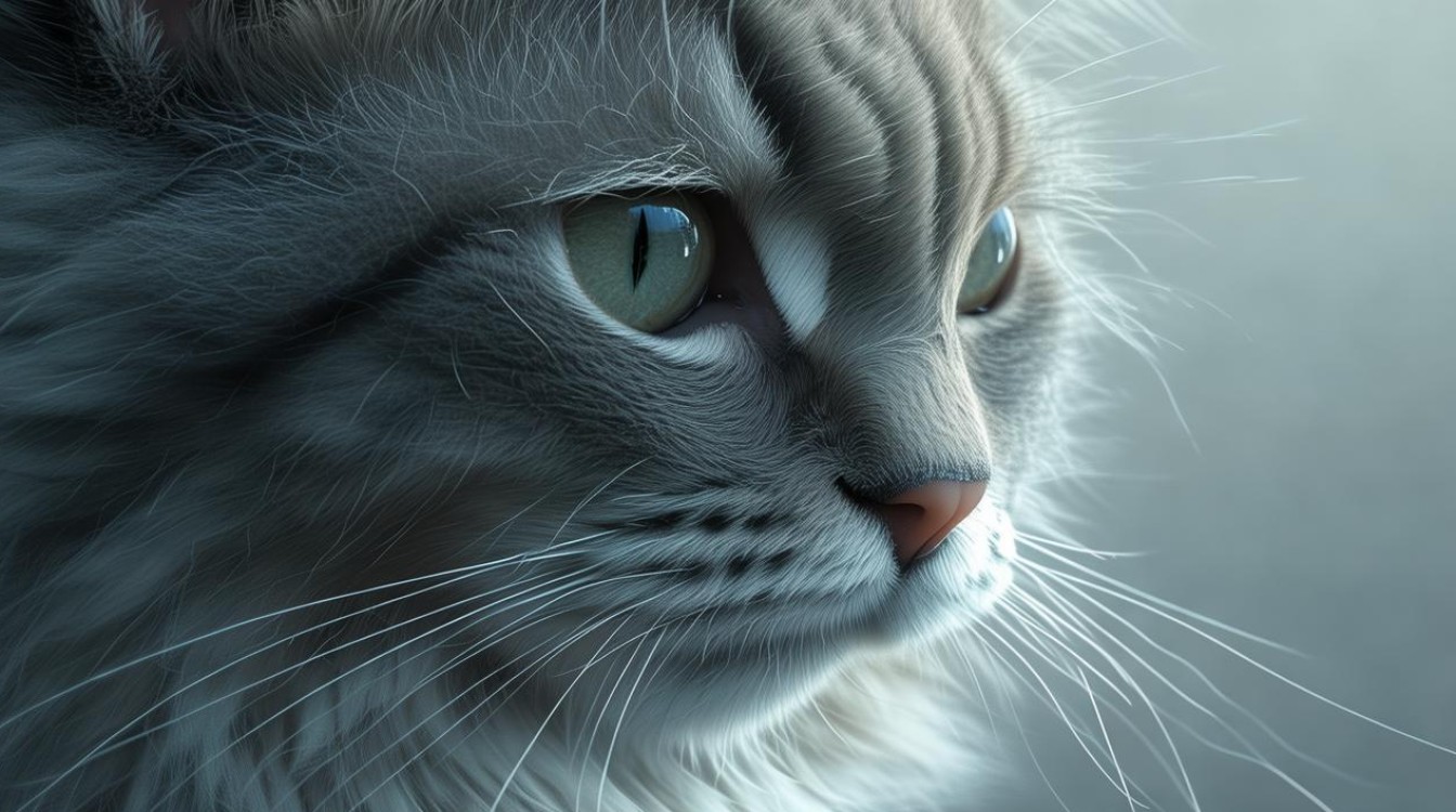 猫咪有点流眼泪
