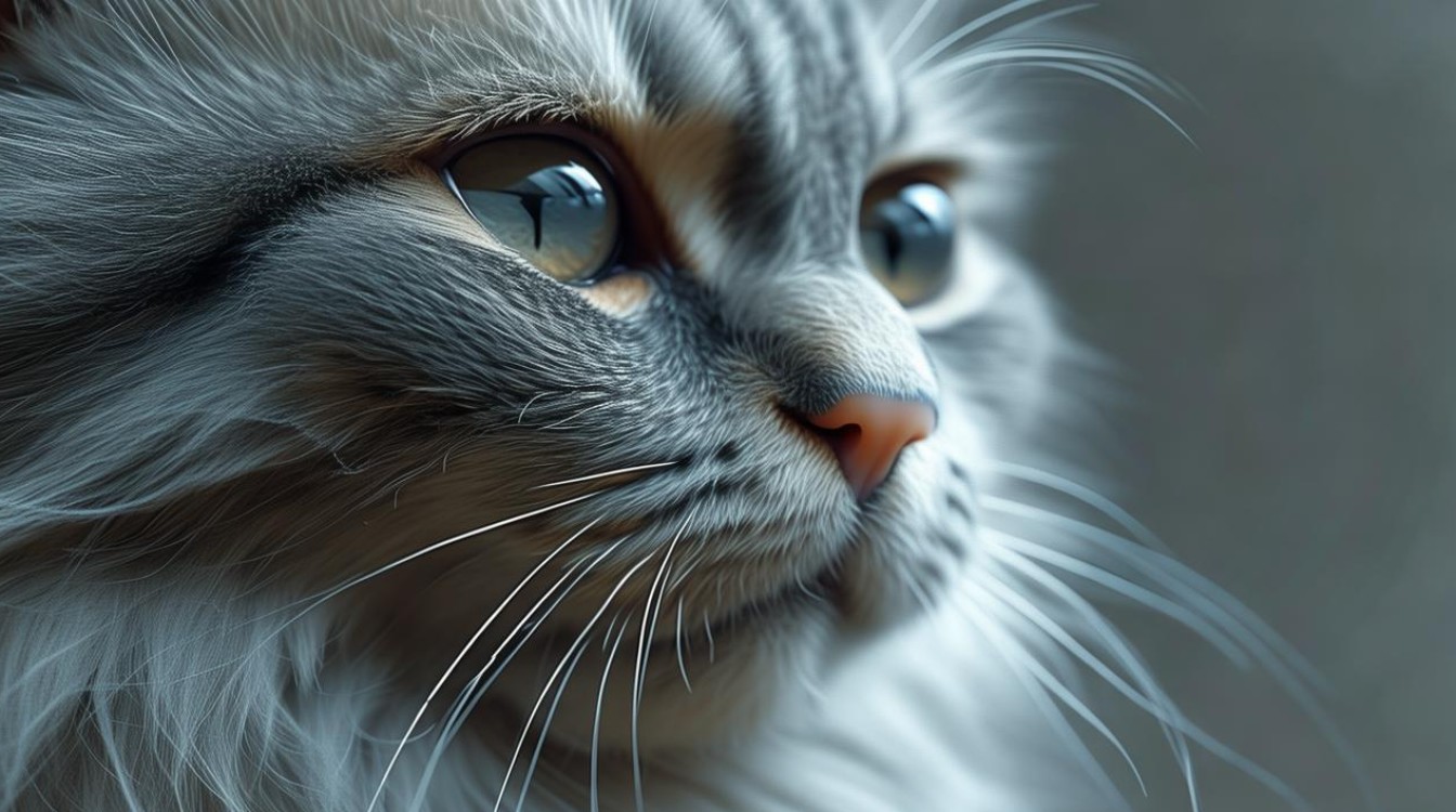 猫咪有点流眼泪