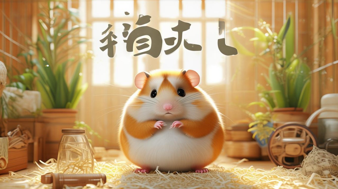 仓鼠不小便肚子都大了