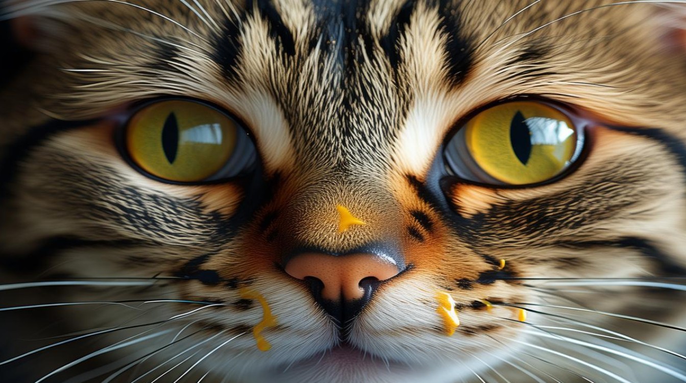 猫咪眼睛溃烂流脓