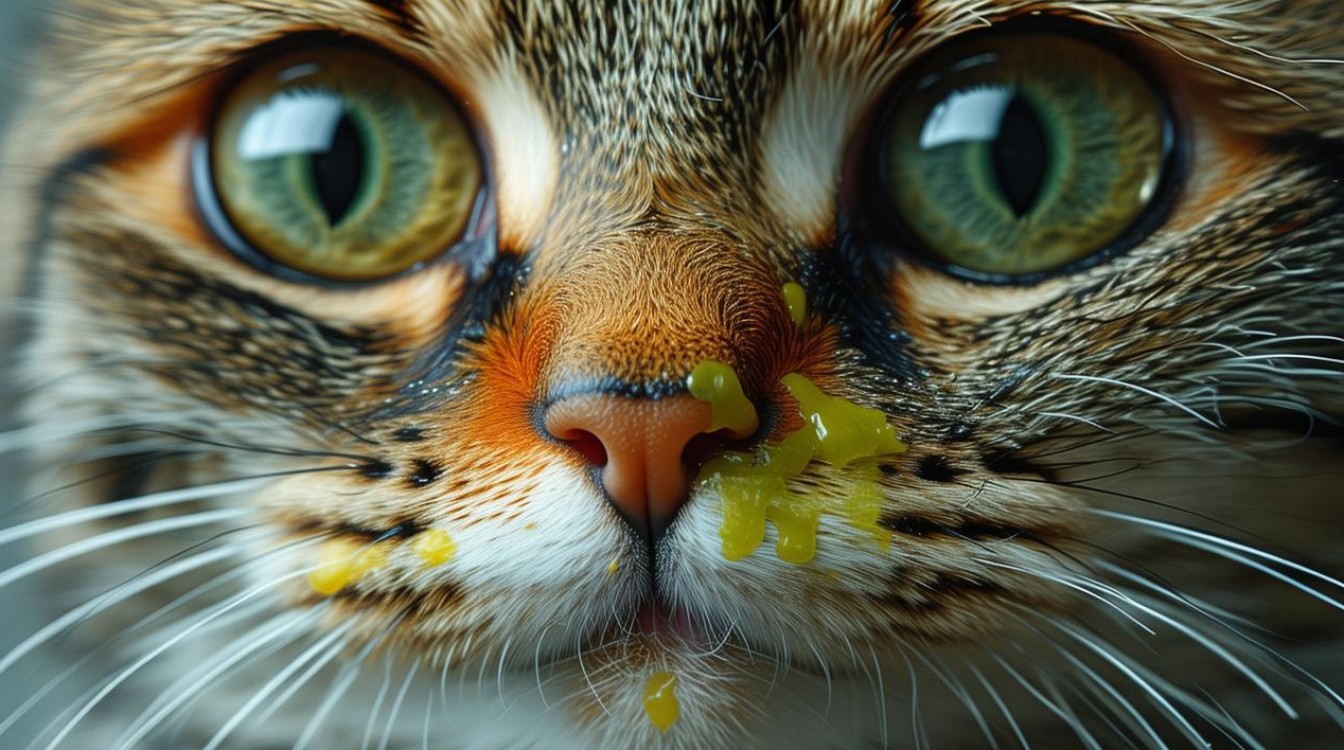 猫咪眼睛溃烂流脓