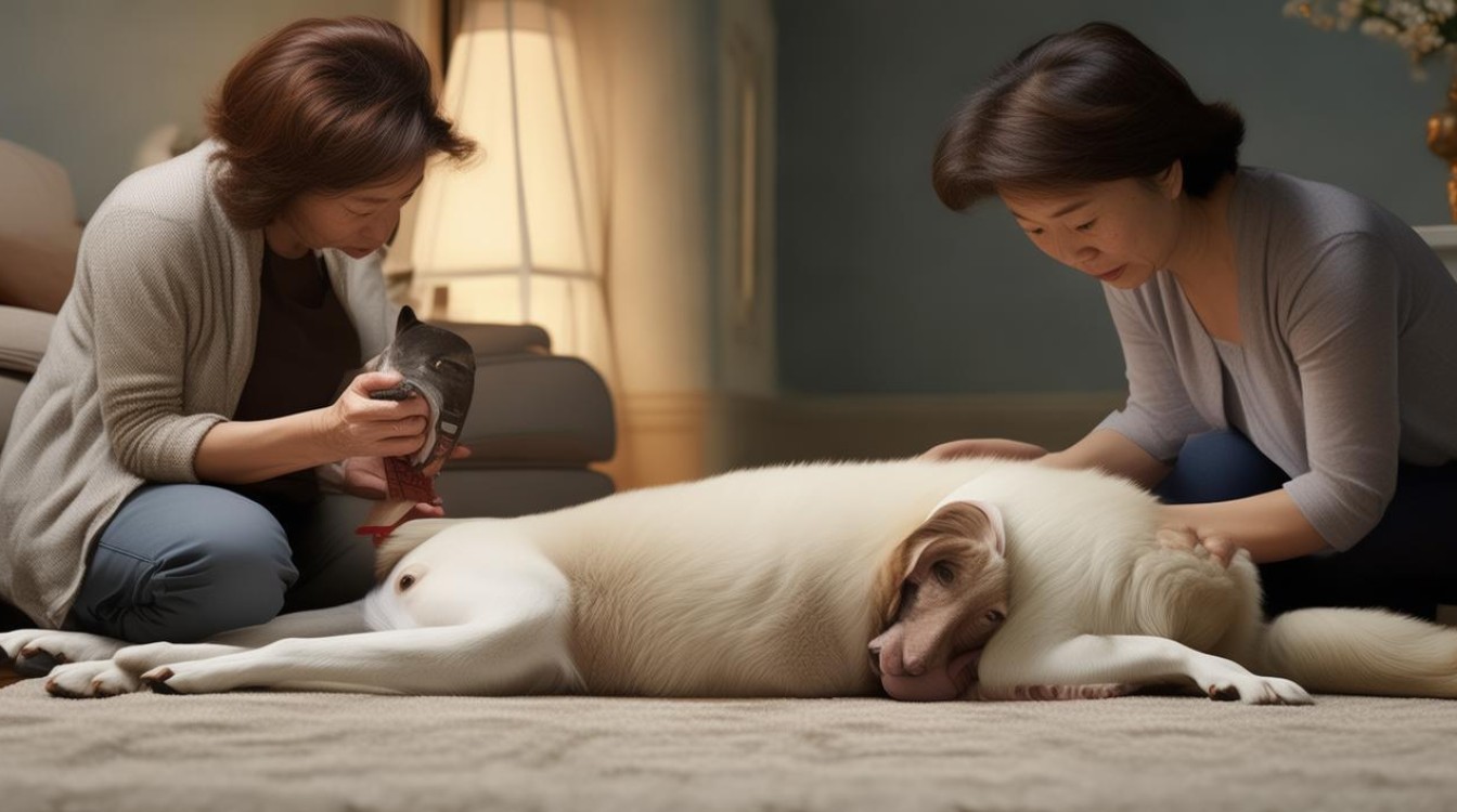 狗狗腹胀不拉屎
