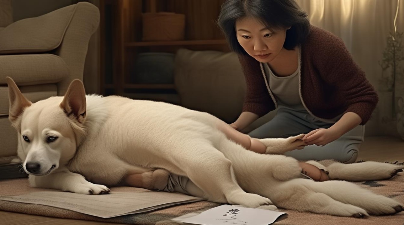 狗狗腹胀不拉屎