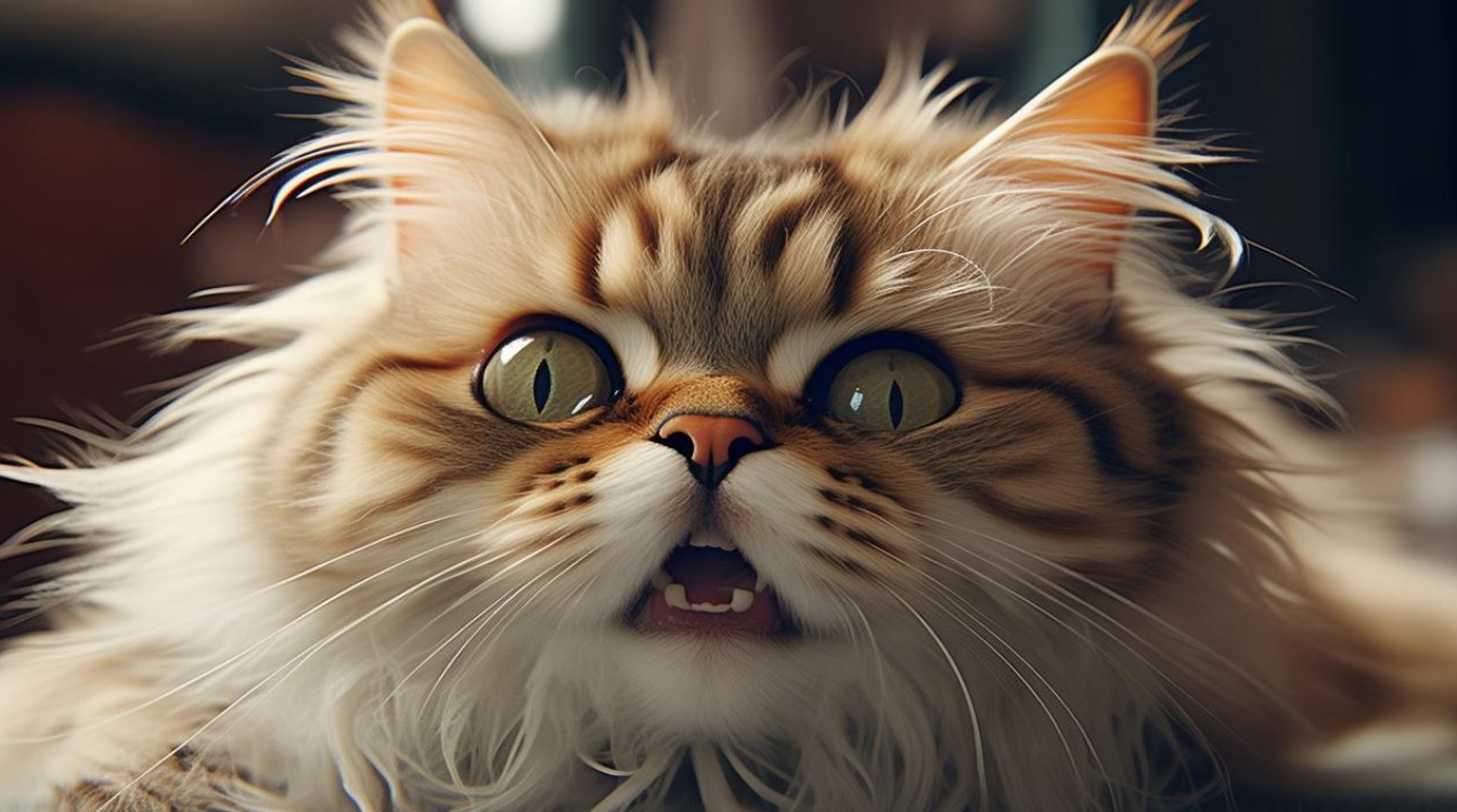 猫咪全身僵硬发抖