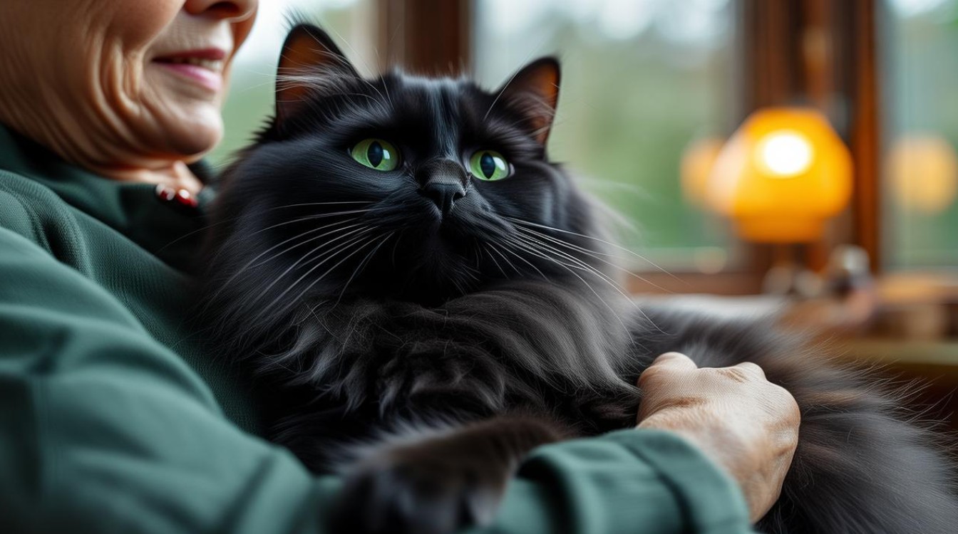 猫咪太粘主人