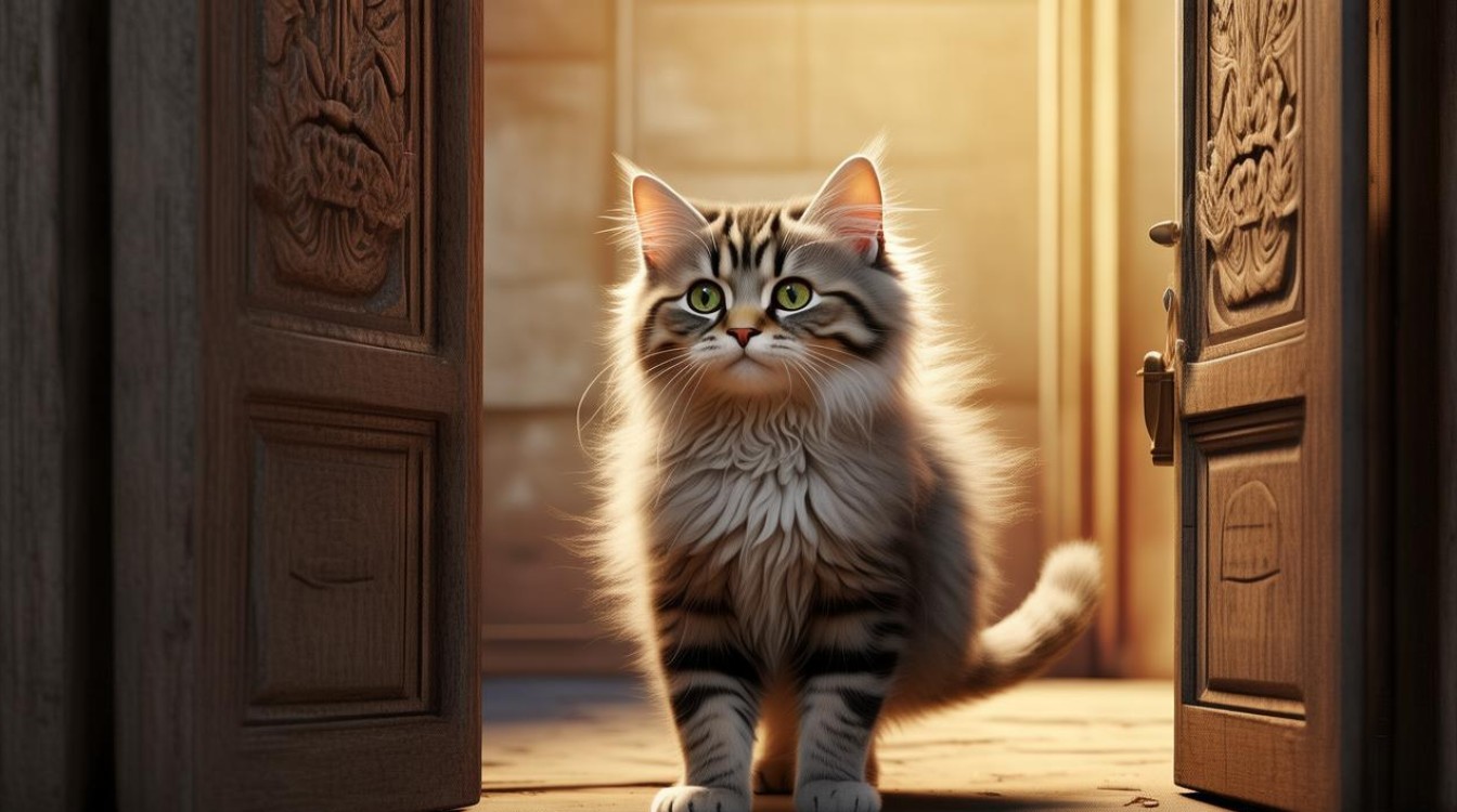 猫咪出门不肯动