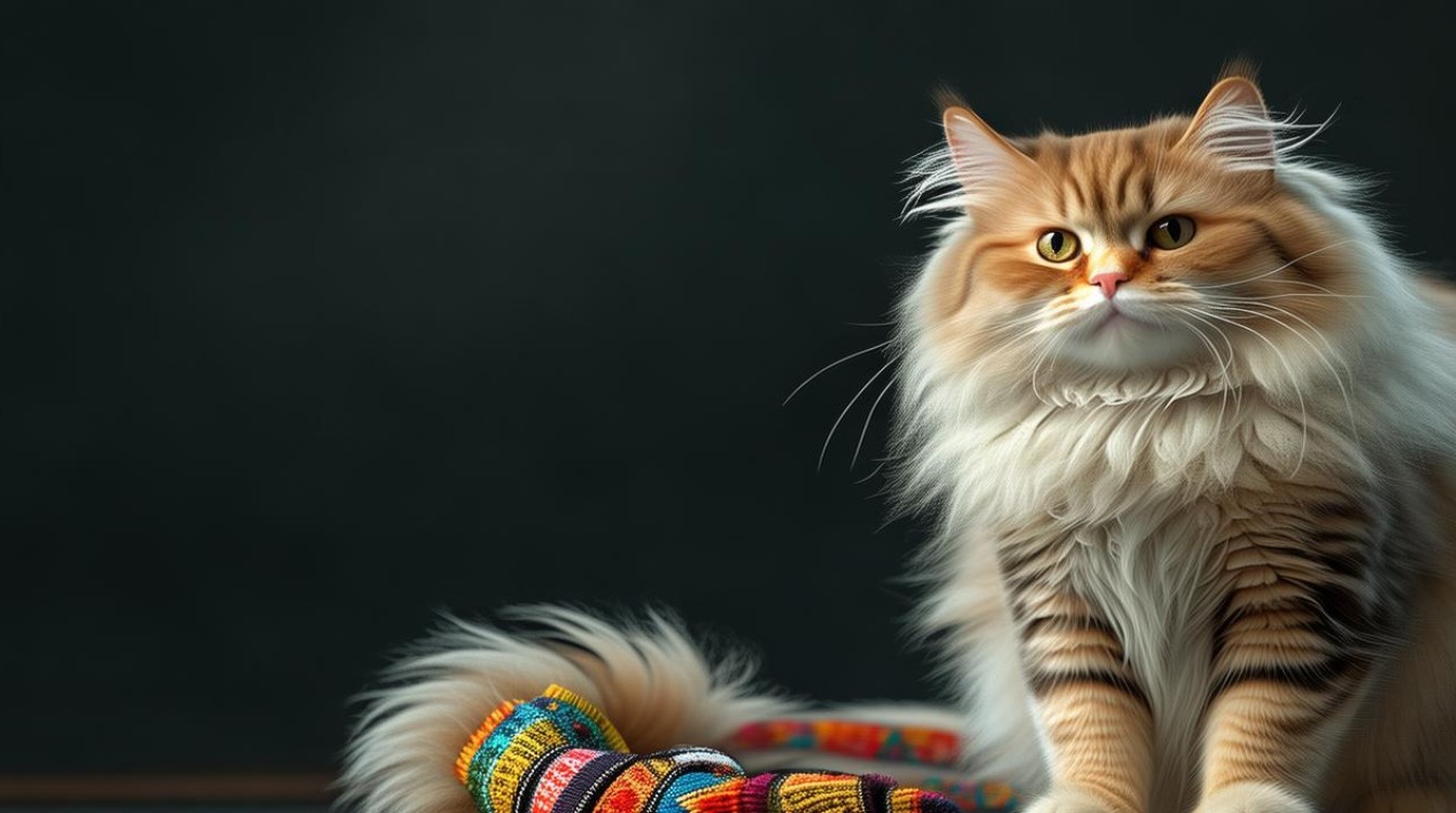 猫咪装戴尾巴