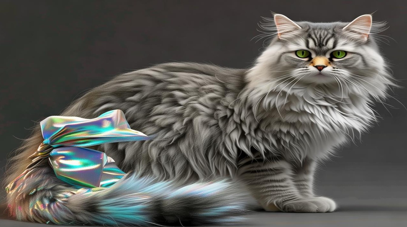 猫咪装戴尾巴
