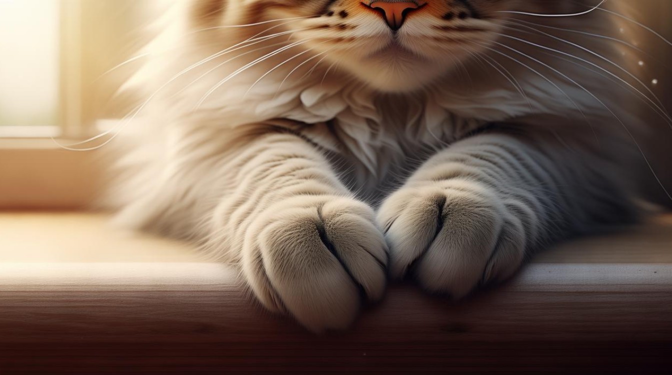 猫咪爪子热的