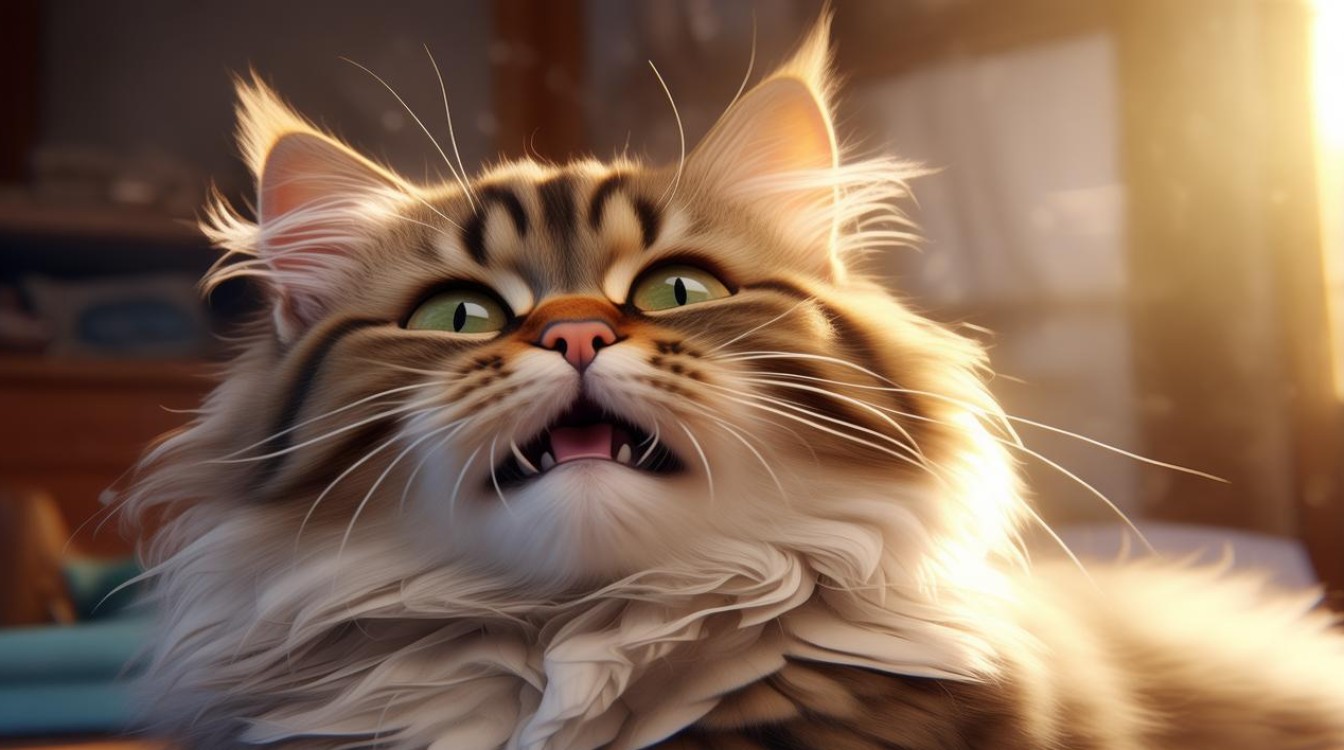 猫咪打了不呼噜