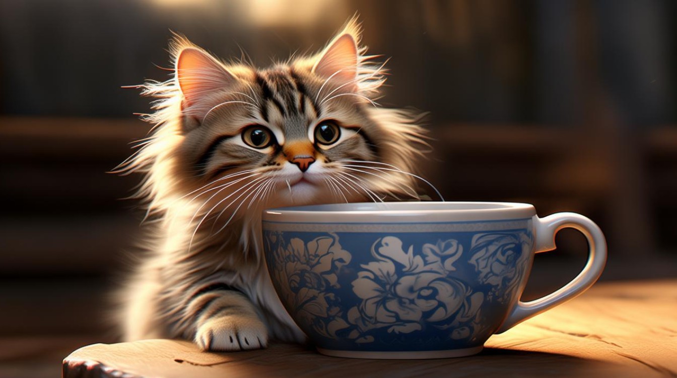 猫咪喝维他