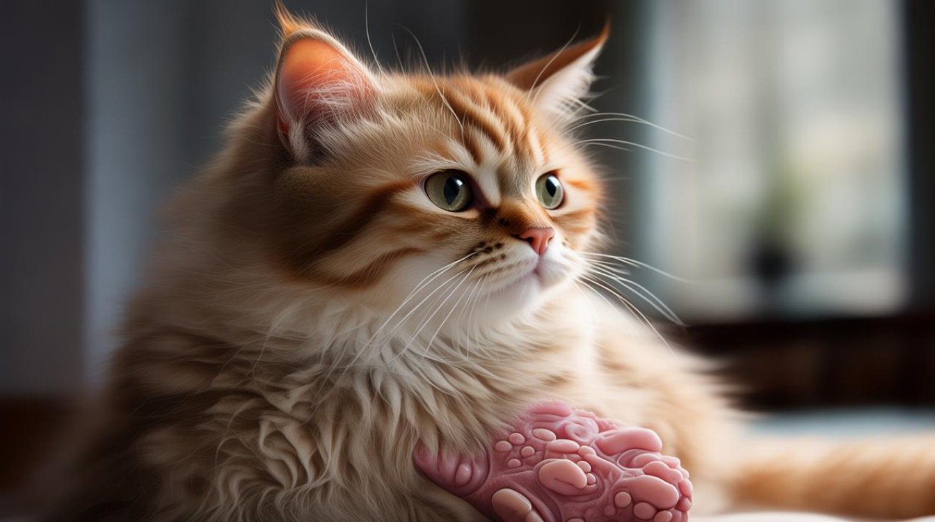 猫咪长了囊肿图片