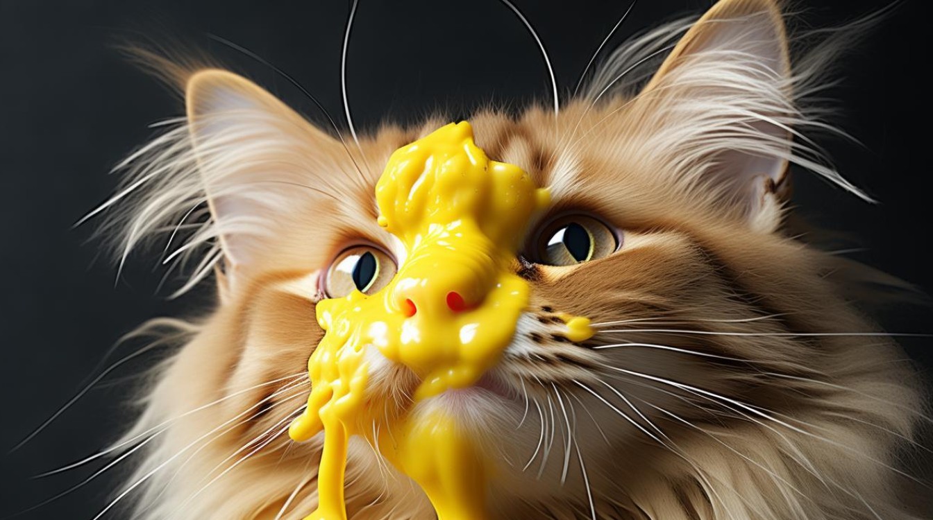 猫咪黄稠鼻涕