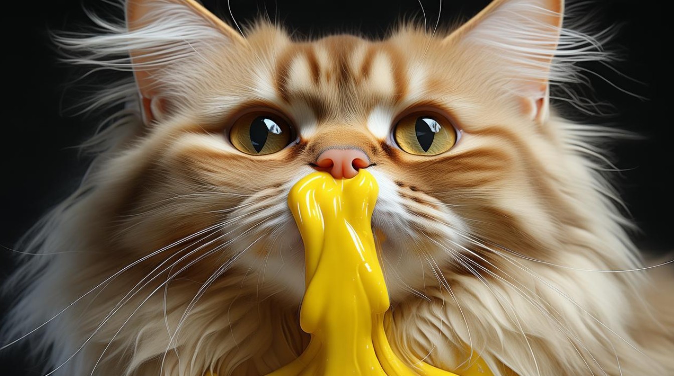 猫咪黄稠鼻涕