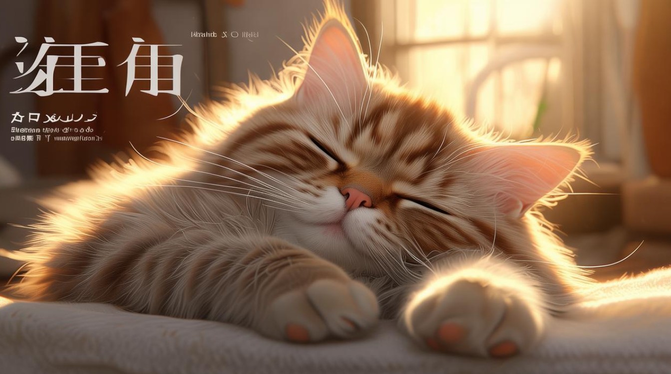 猫咪太贪睡了