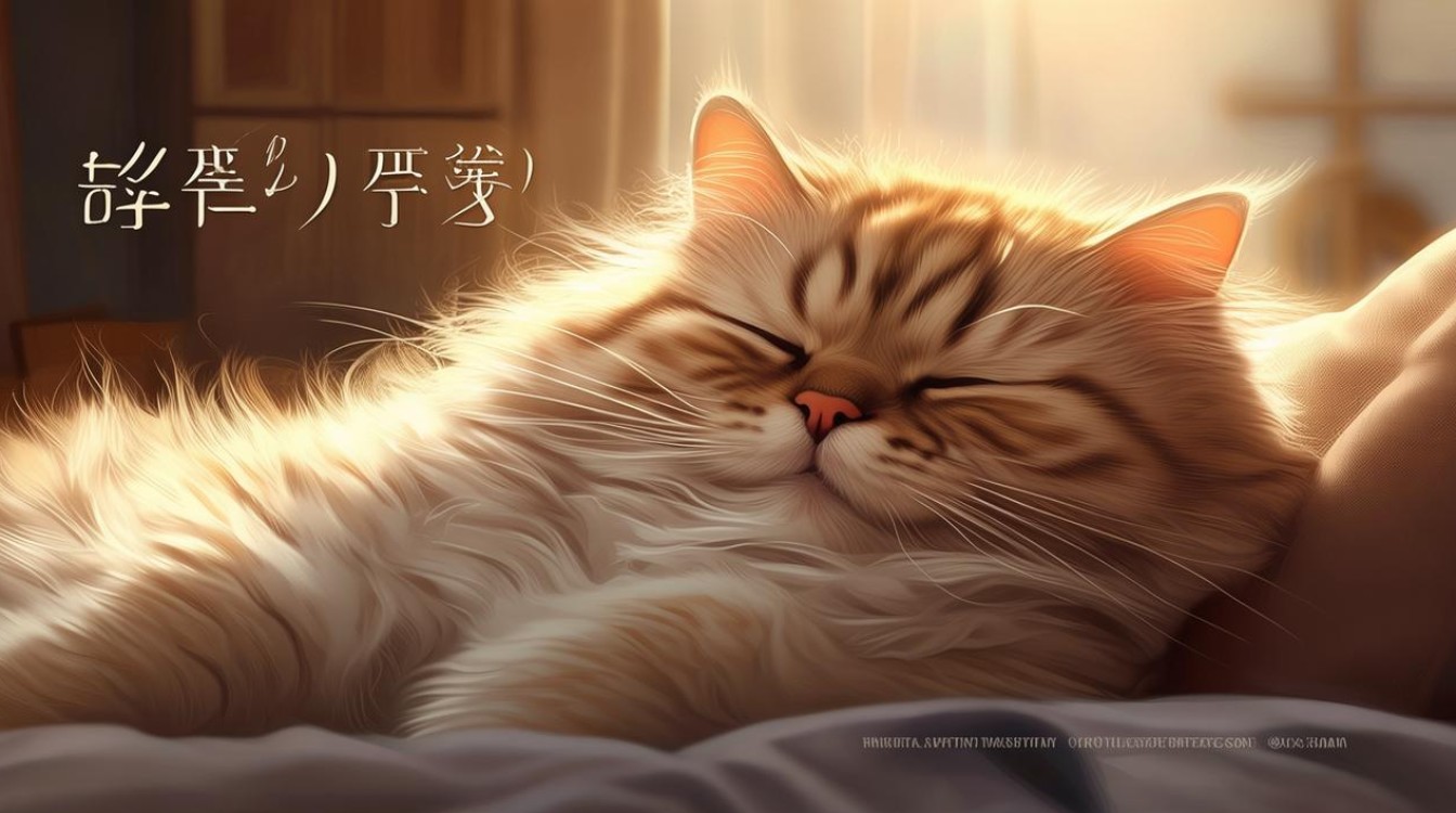 猫咪太贪睡了