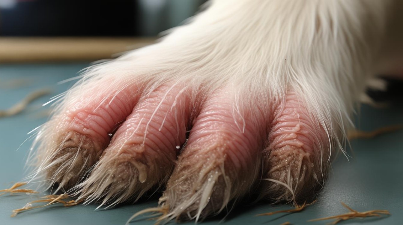 狗狗脚皮癣
