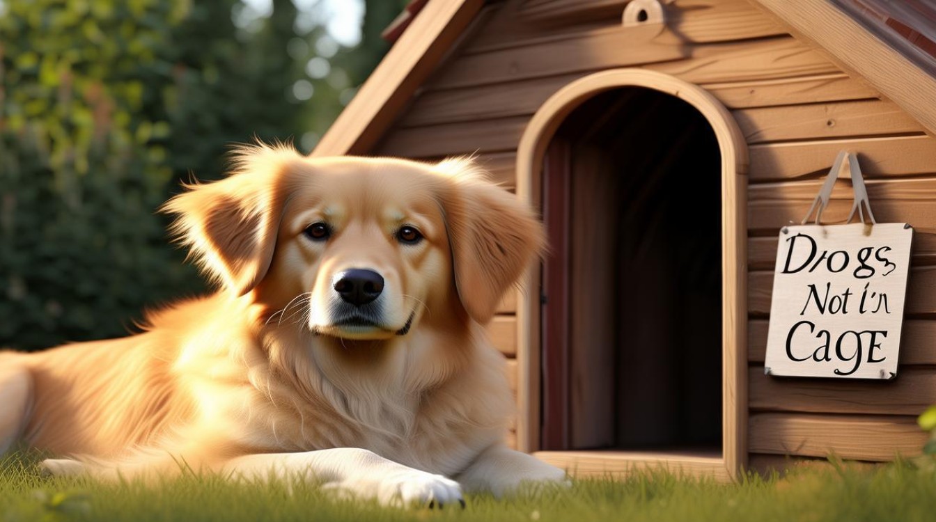 狗狗不住狗笼