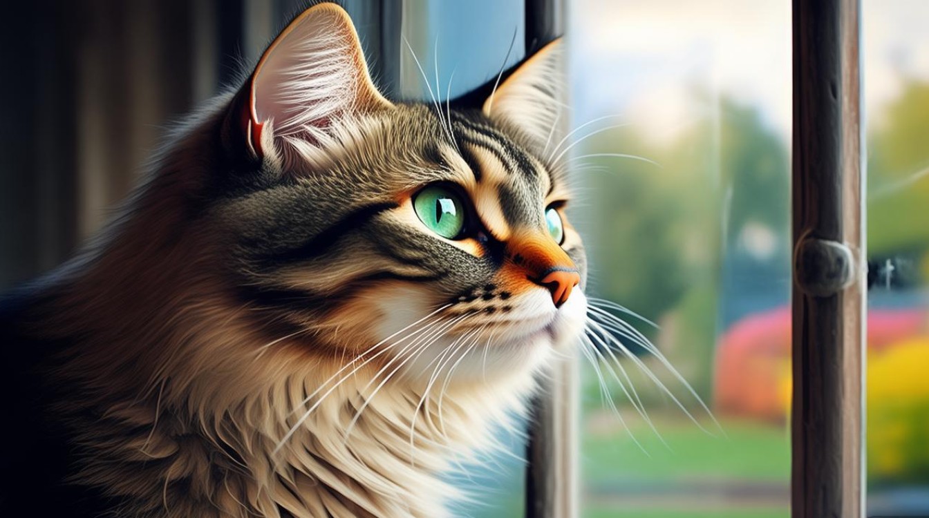 猫咪经常看窗外
