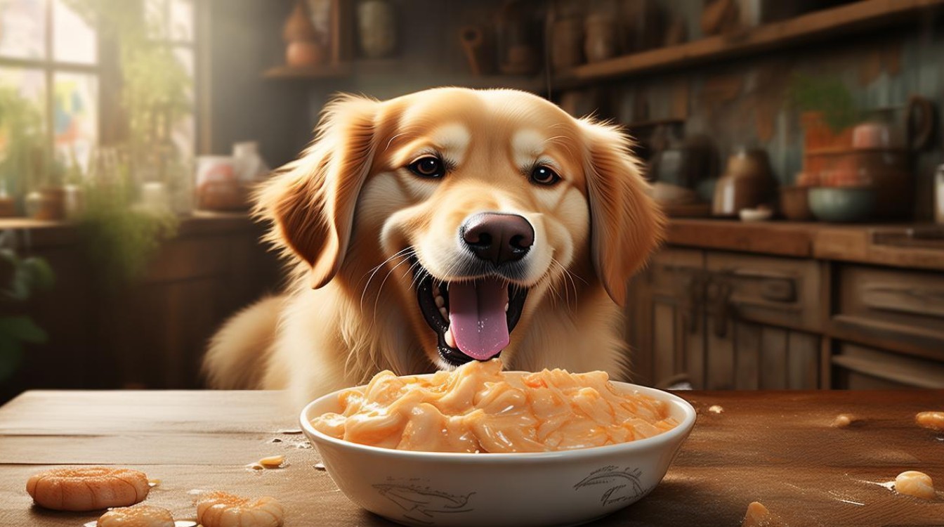 狗狗吃虾膏