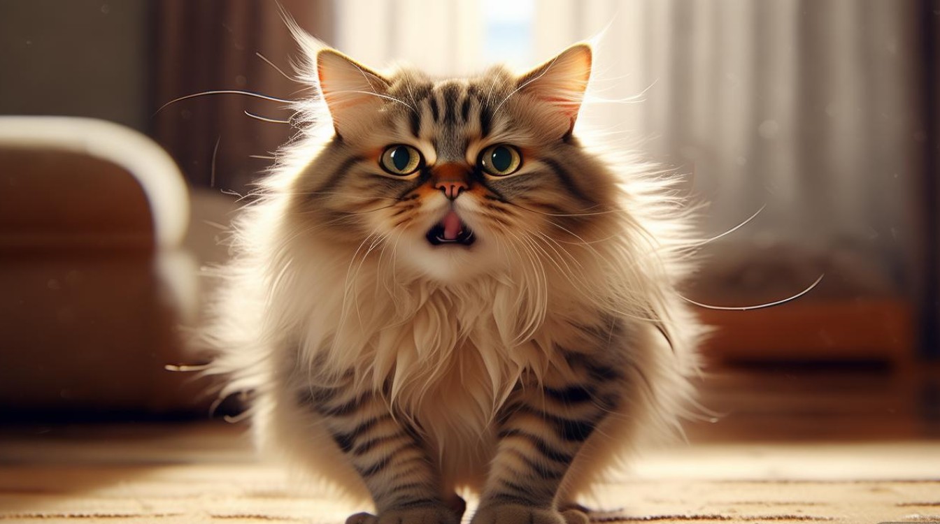 猫咪抖动站不起来