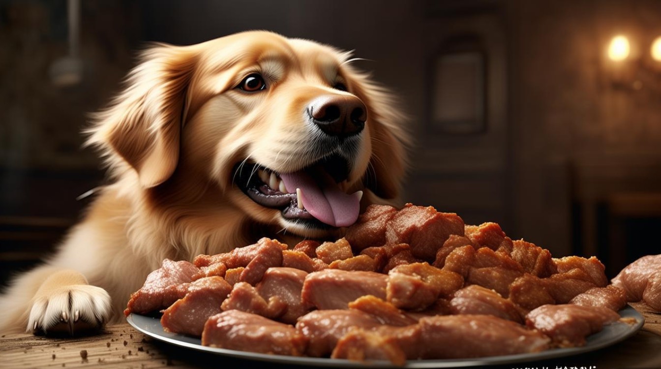 狗狗吃多了肥肉