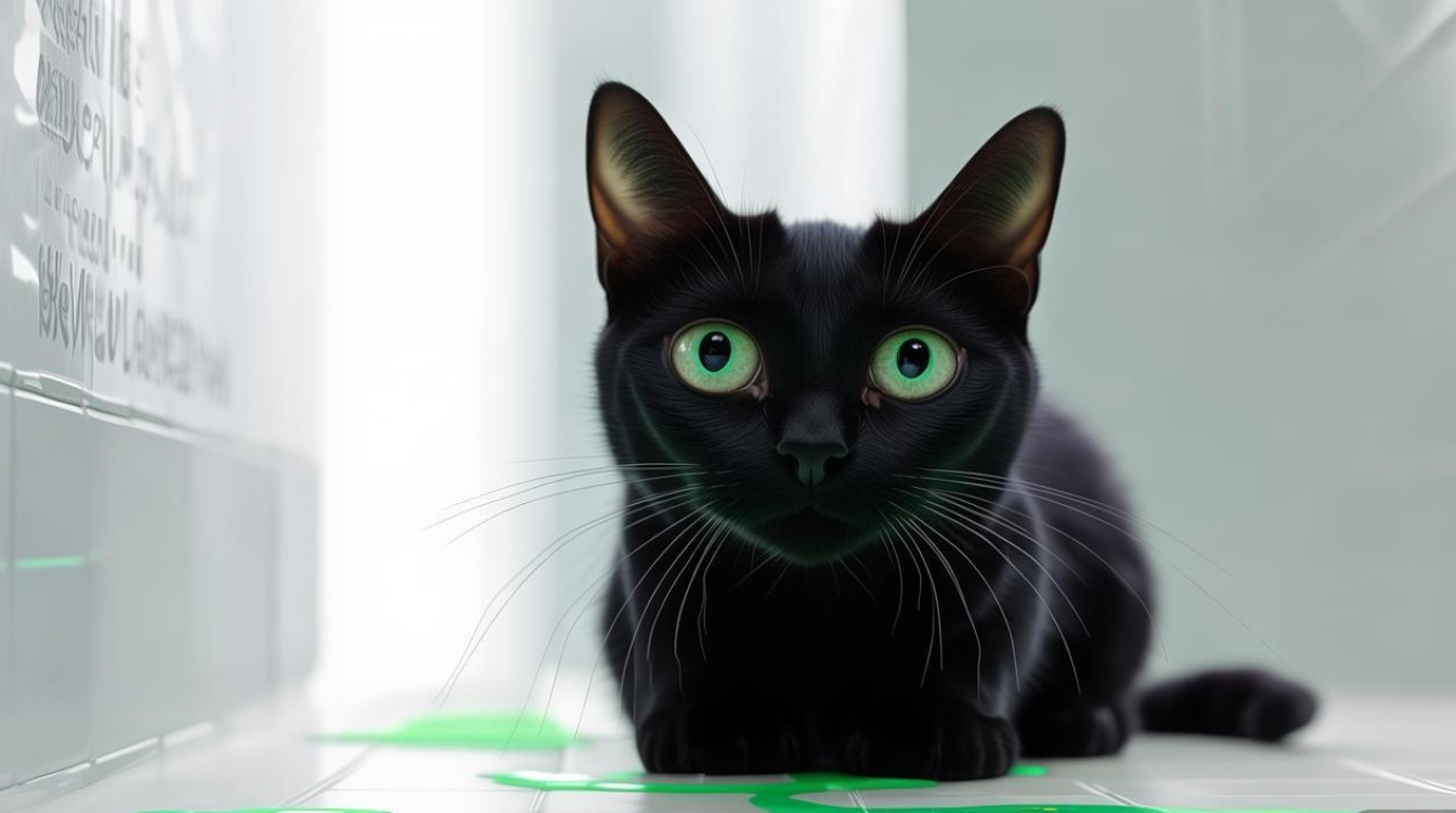 猫咪尿绿色液体