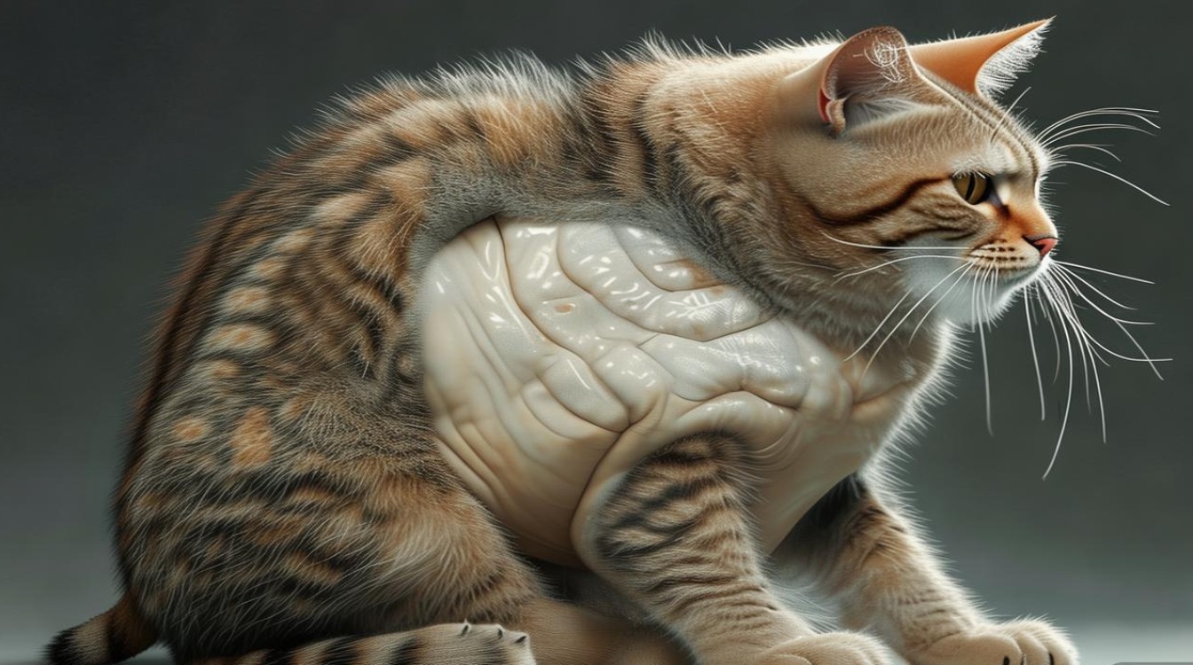 猫咪腹部有腹水
