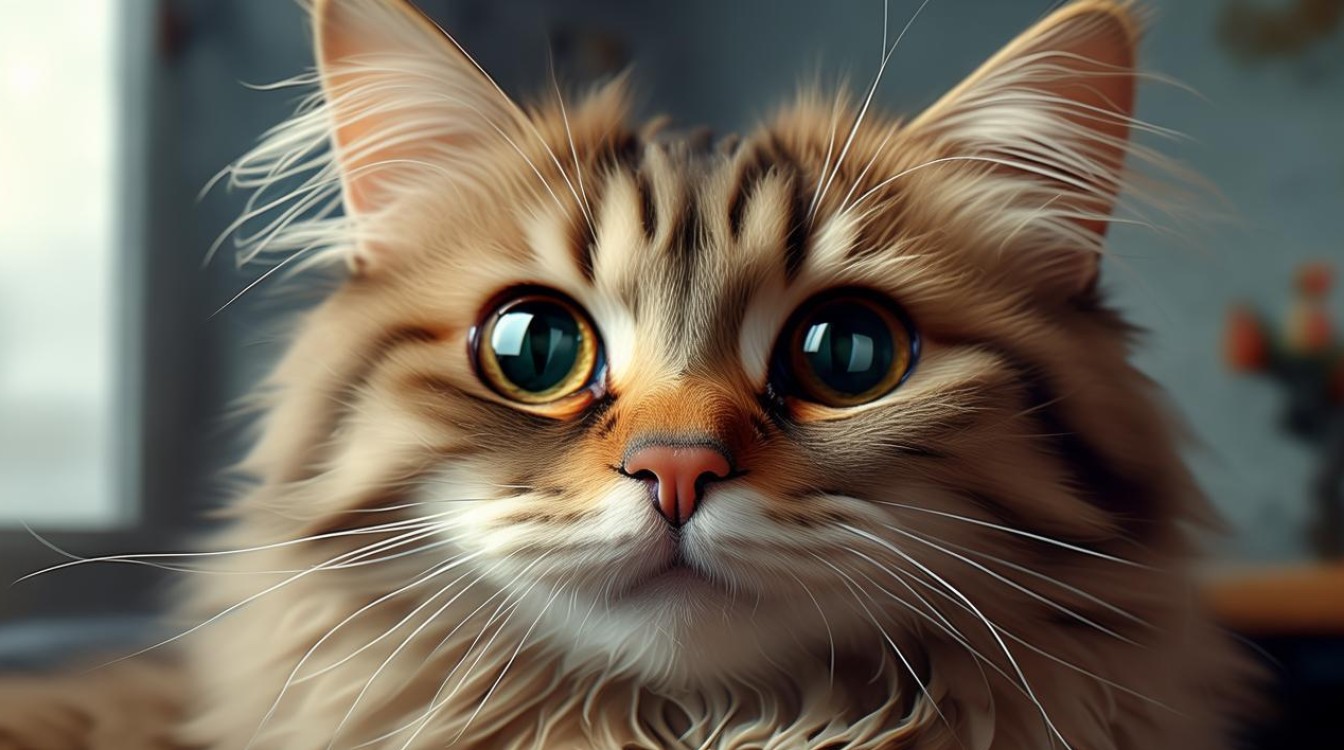猫咪鼻子有点水