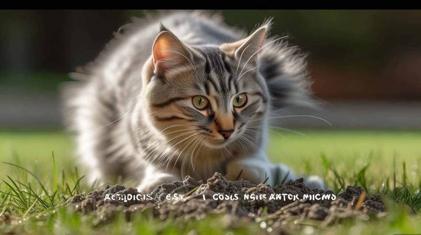 猫咪闻狗屎粑粑