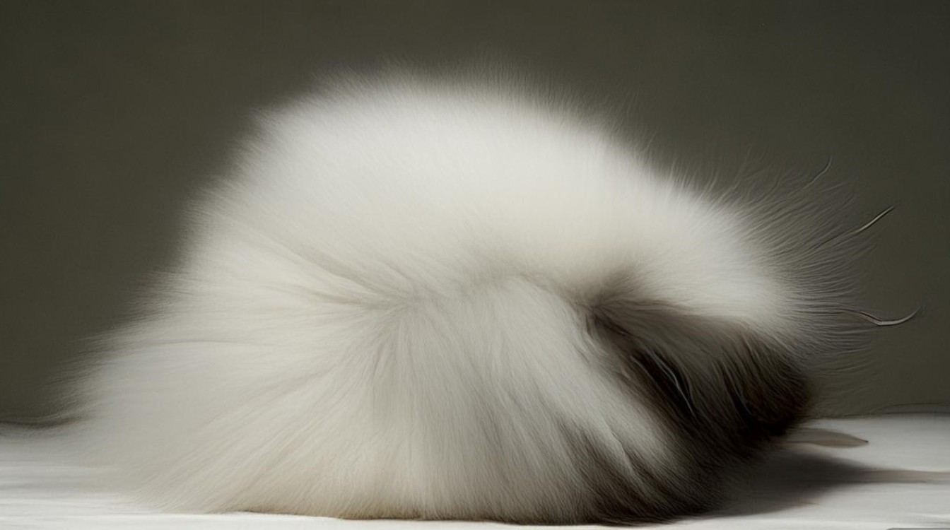 猫咪肚皮有白色