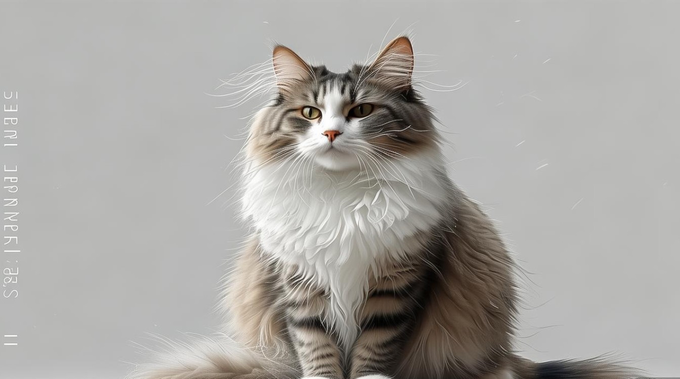 猫咪肚皮有白色